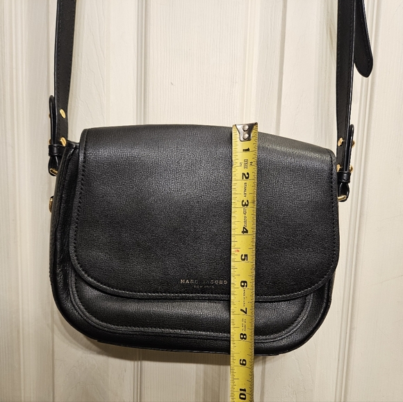 Marc Jacobs Black Crossbody Bag Handbag Purse - Picture 12 of 13